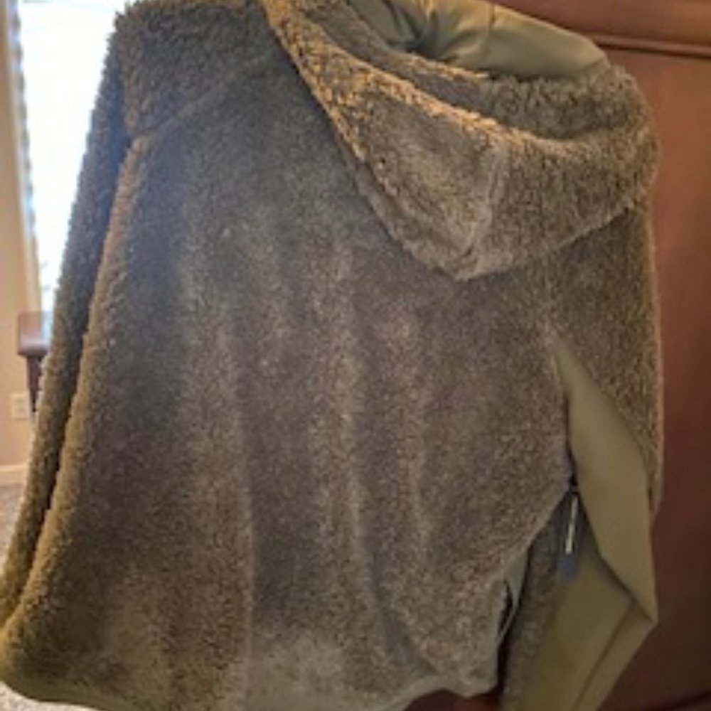 fuzzy sweater
